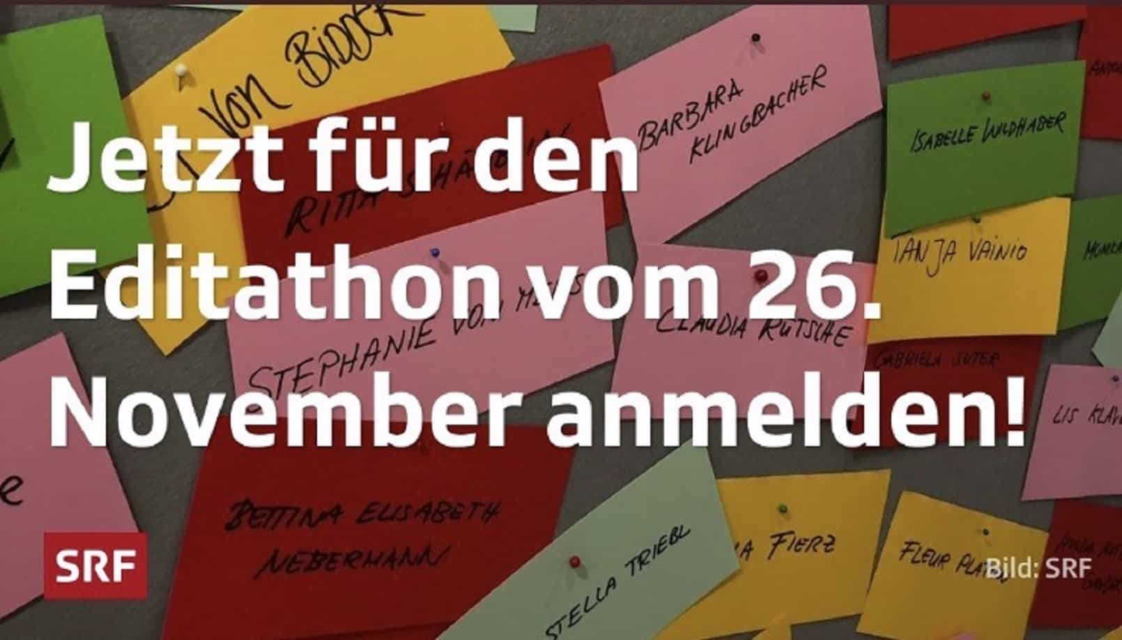 5. Edit-a-thon „Frauen für Wikipedia“ am 26. November 2020 – online