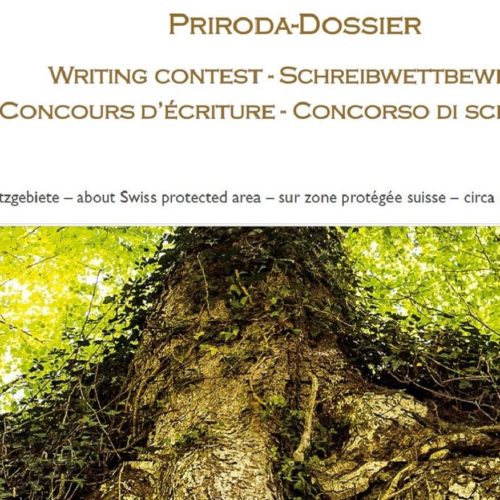 Concours d’écriture sur les aires protégées de Suisse
