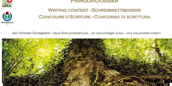 Schreibwettbewerb über Schweizer Schutzgebiete