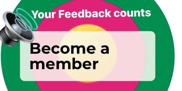 New membership engagement: Give us your feedback