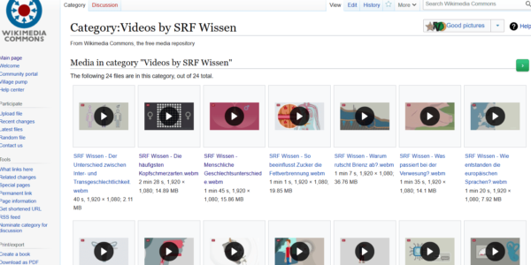 “Conoscenza per tutti”: video SRF di libero utilizzo