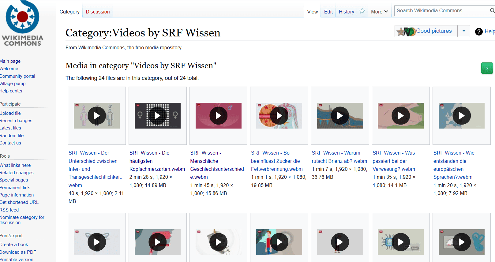 SRF continues explanatory video project for Wikipedia