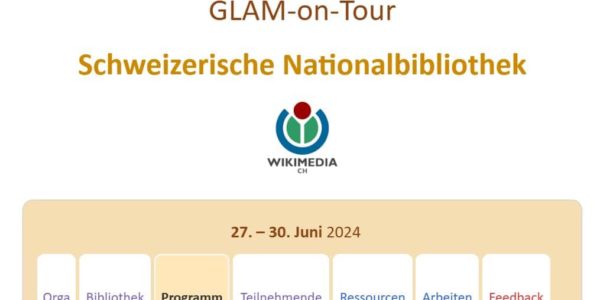 GLAM on Tour à la Bibliothèque nationale suisse