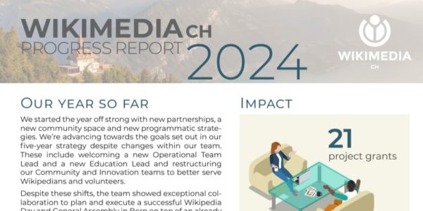 Our year so far – the Progress report 2024 is online