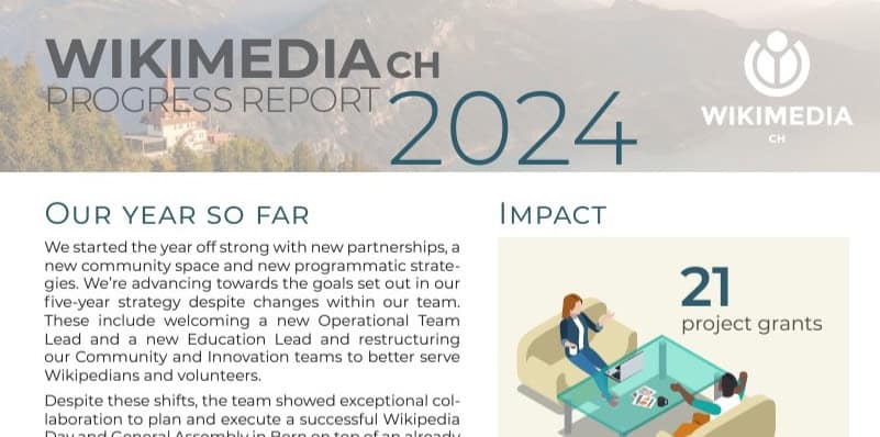 Our year so far – the Progress report 2024 is online