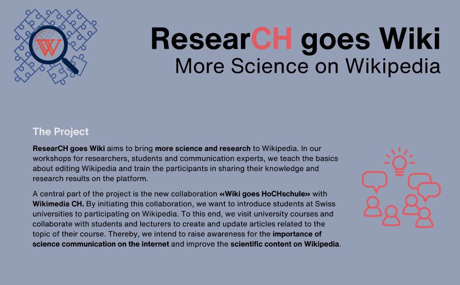 ‘ResearCH goes Wiki’ draws a positive mid-term conclusion