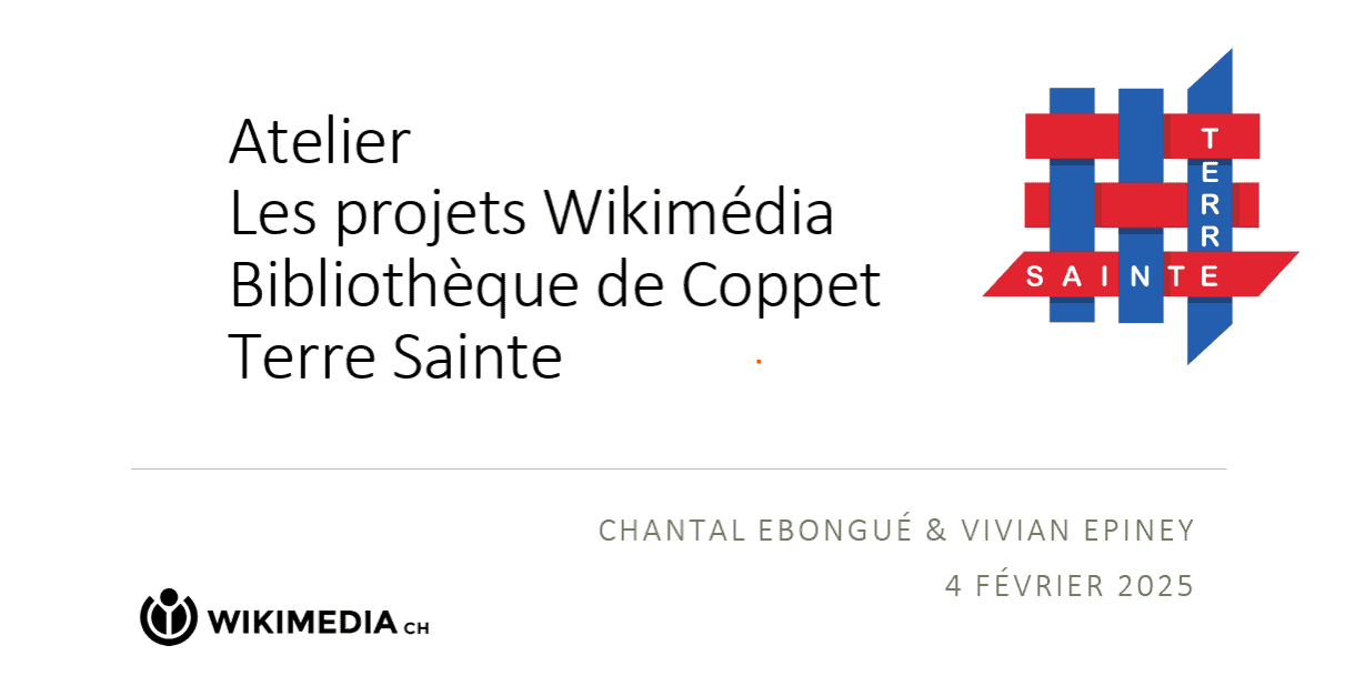 Training on Wikimedia projects for librarians