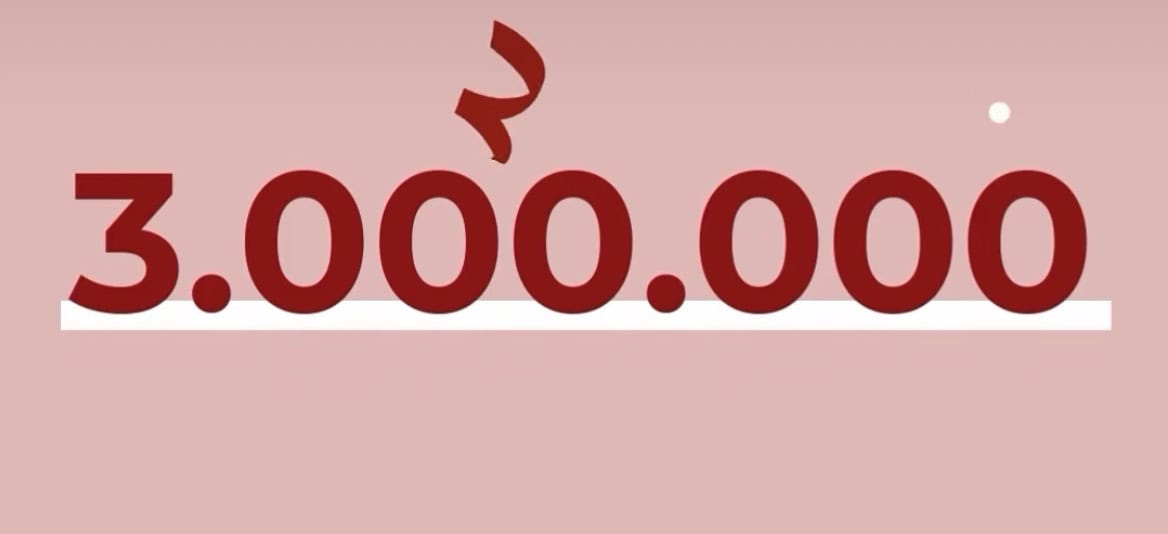 Milestone for free knowledge