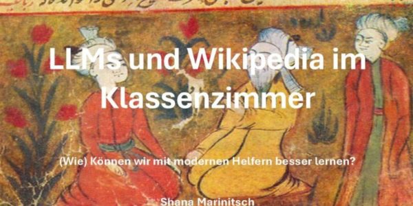 Wikimedia CH gave an assessment for teachers about LLMs in the classroom