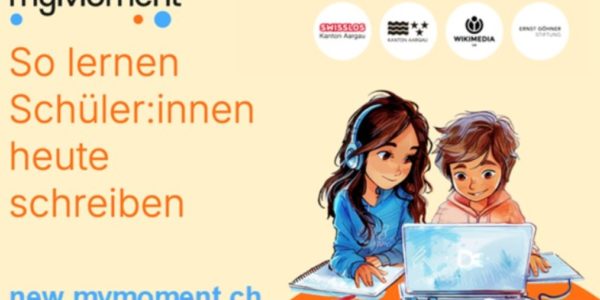 Wikimedia CH stellt erstes Unterrichtsangebot auf „myMoment“ vor