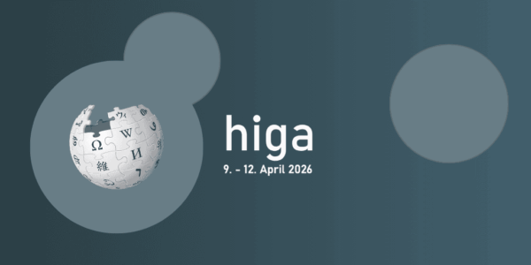 Wikipedia at HIGA 2026 in Chur: Free knowledge introduces itself