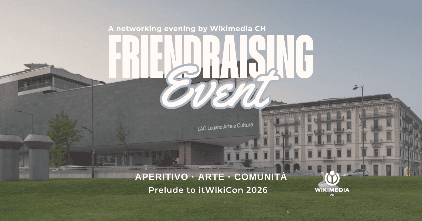 Register for our Friendraising Event in Lugano